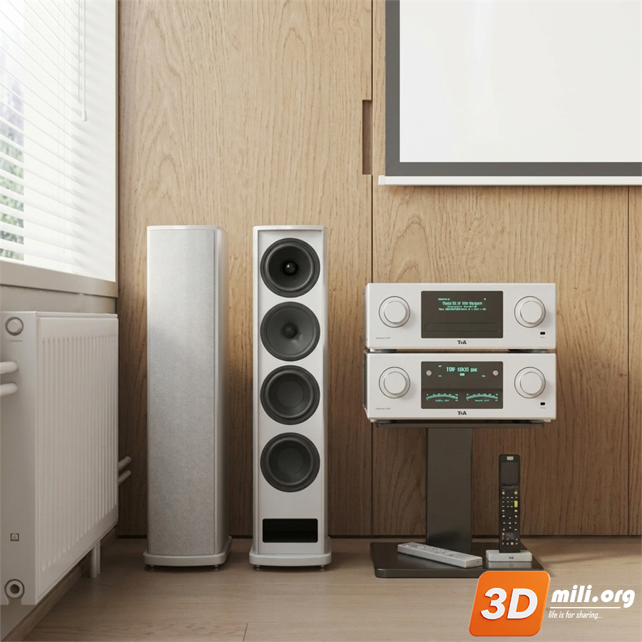 Audio tech 3D Models